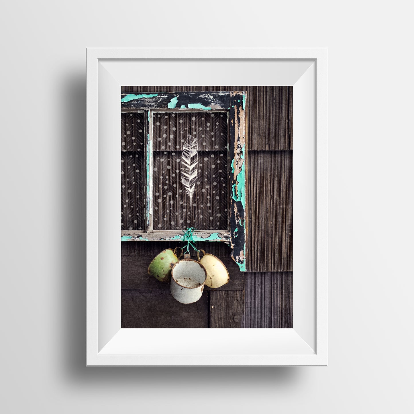 Canadian Enamel Camping Cups <br>West Kootenays<br>Limited Edition Archival Fine Art Chromogenic Print