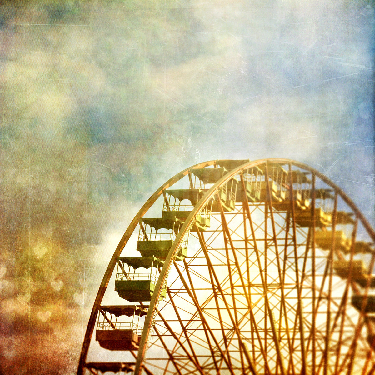 Ferris Wheel in Berlin <br> Archival Fine Art Chromogenic Print