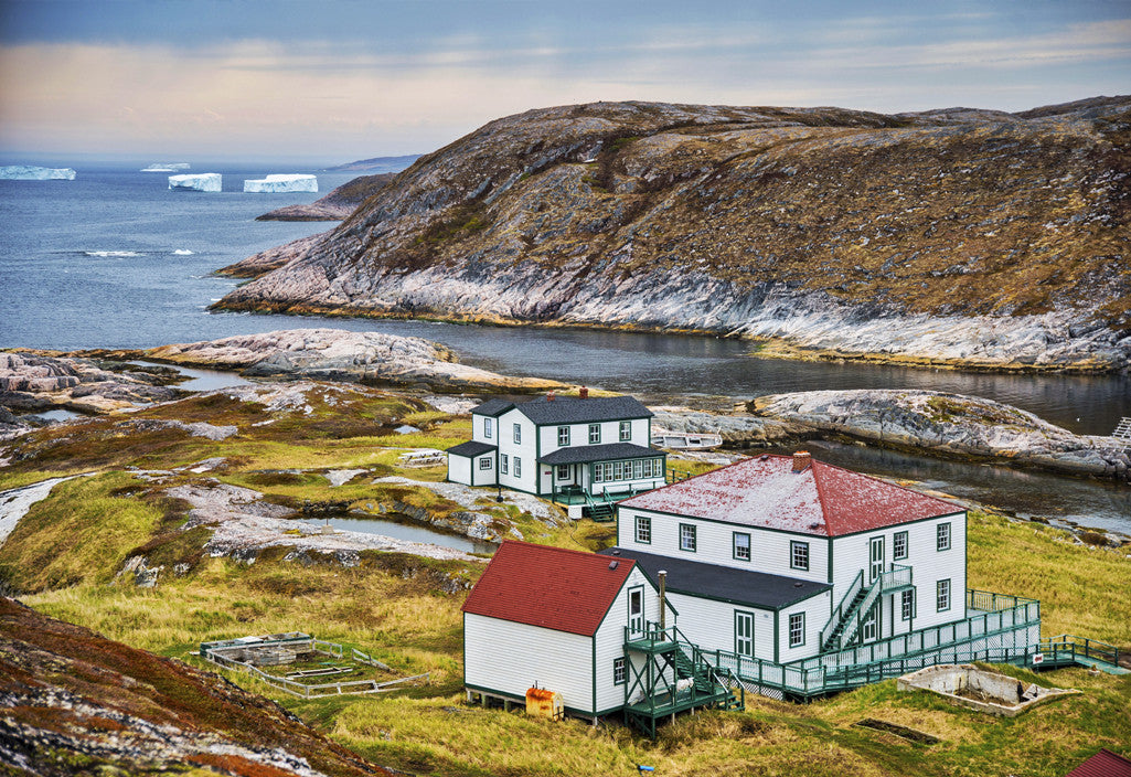 Canadá atlántico<br> Labrador del puerto de batalla<br> Archivo de edición limitada<br> Impresión cromogénica de bellas artes