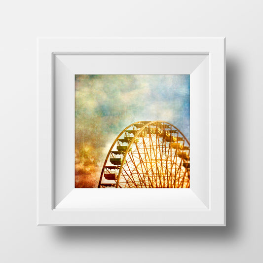 Ferris Wheel in Berlin <br> Archival Fine Art Chromogenic Print