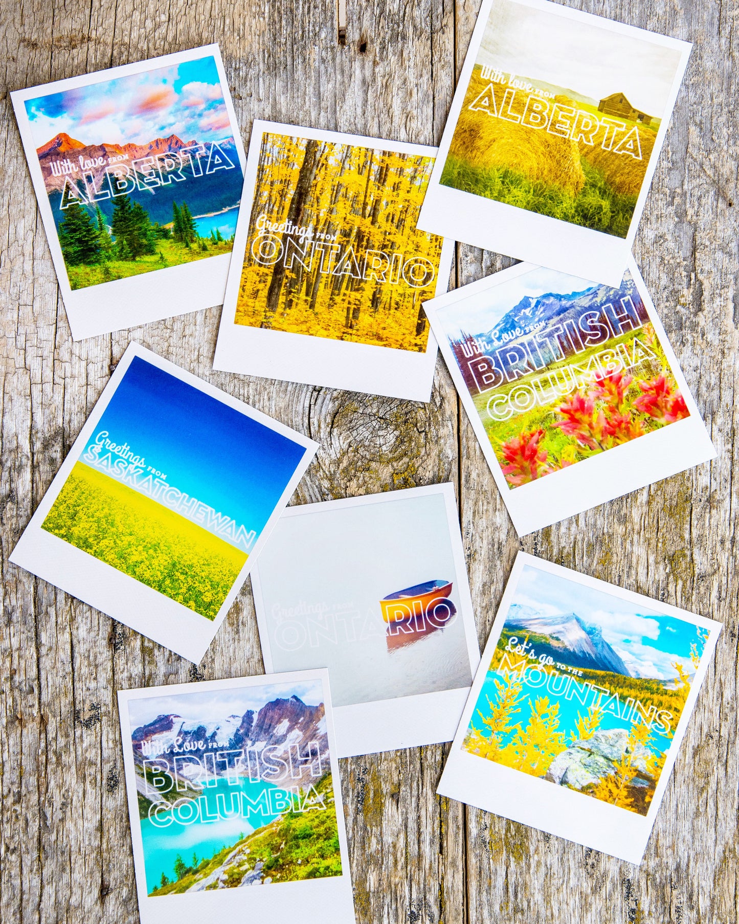 Discontinued<br> Metallic Polaroid Magnet <br>Grand Teton National Park