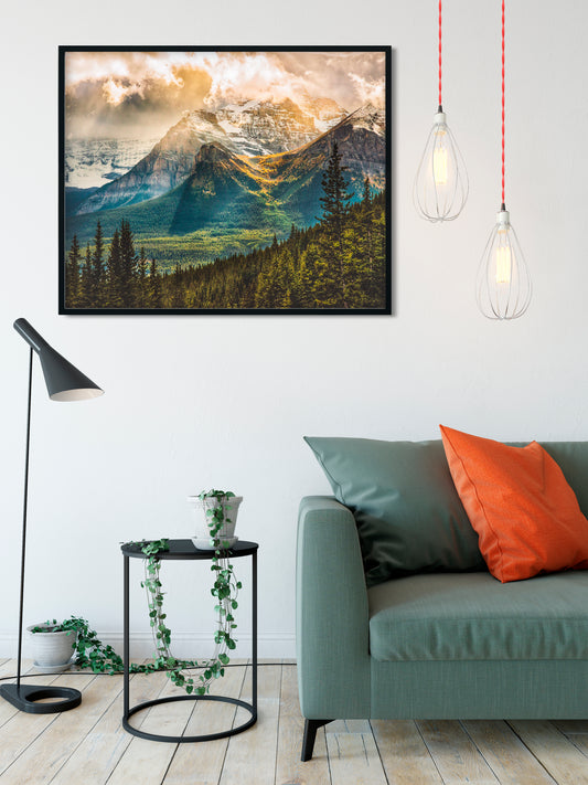 Parque Nacional del Valle del Alerce Banff<br> Impresión cromogénica de bellas artes de archivo de edición limitada