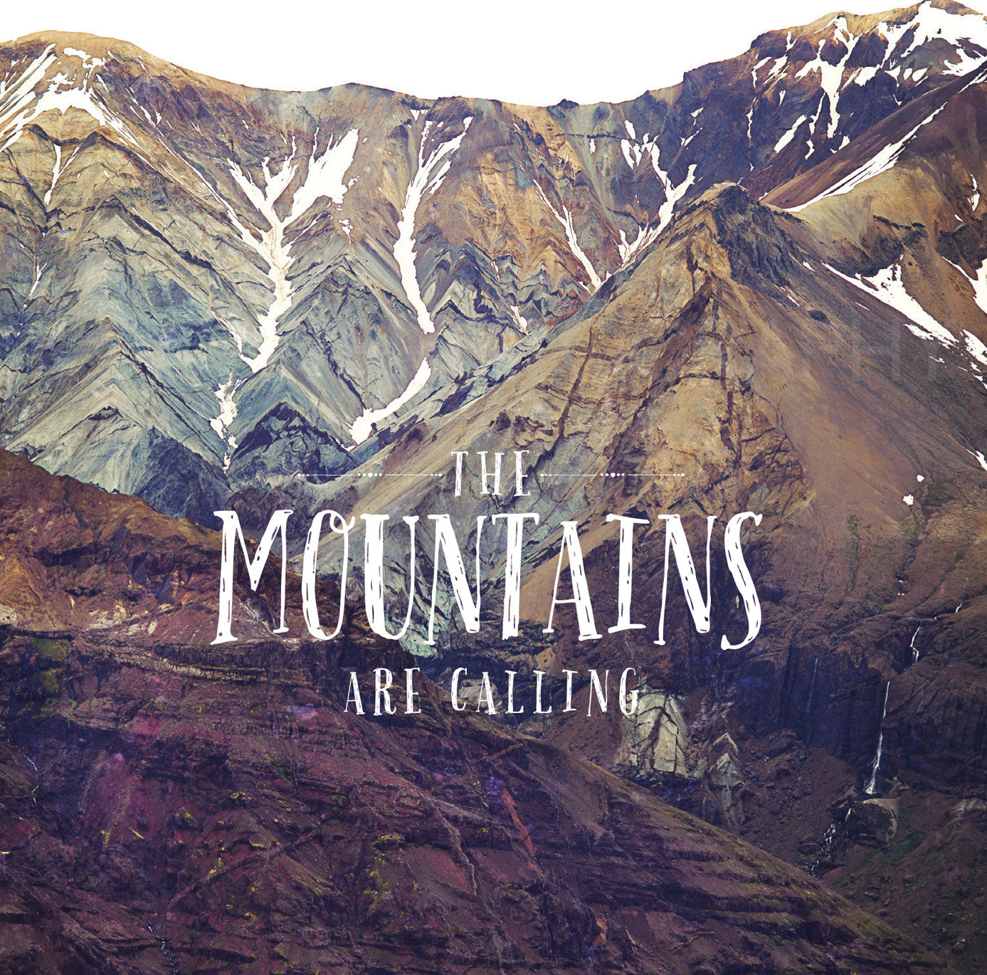 Las montañas están llamando<br> Islandia<br> Archivo de edición limitada<br> Impresión cromogénica de bellas artes