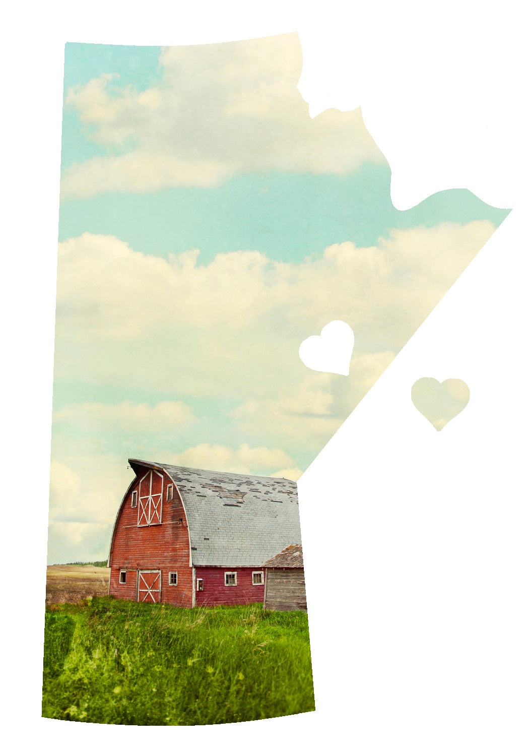 Imán de amor de Manitoba<br> ¡Elige entre 6 estilos!