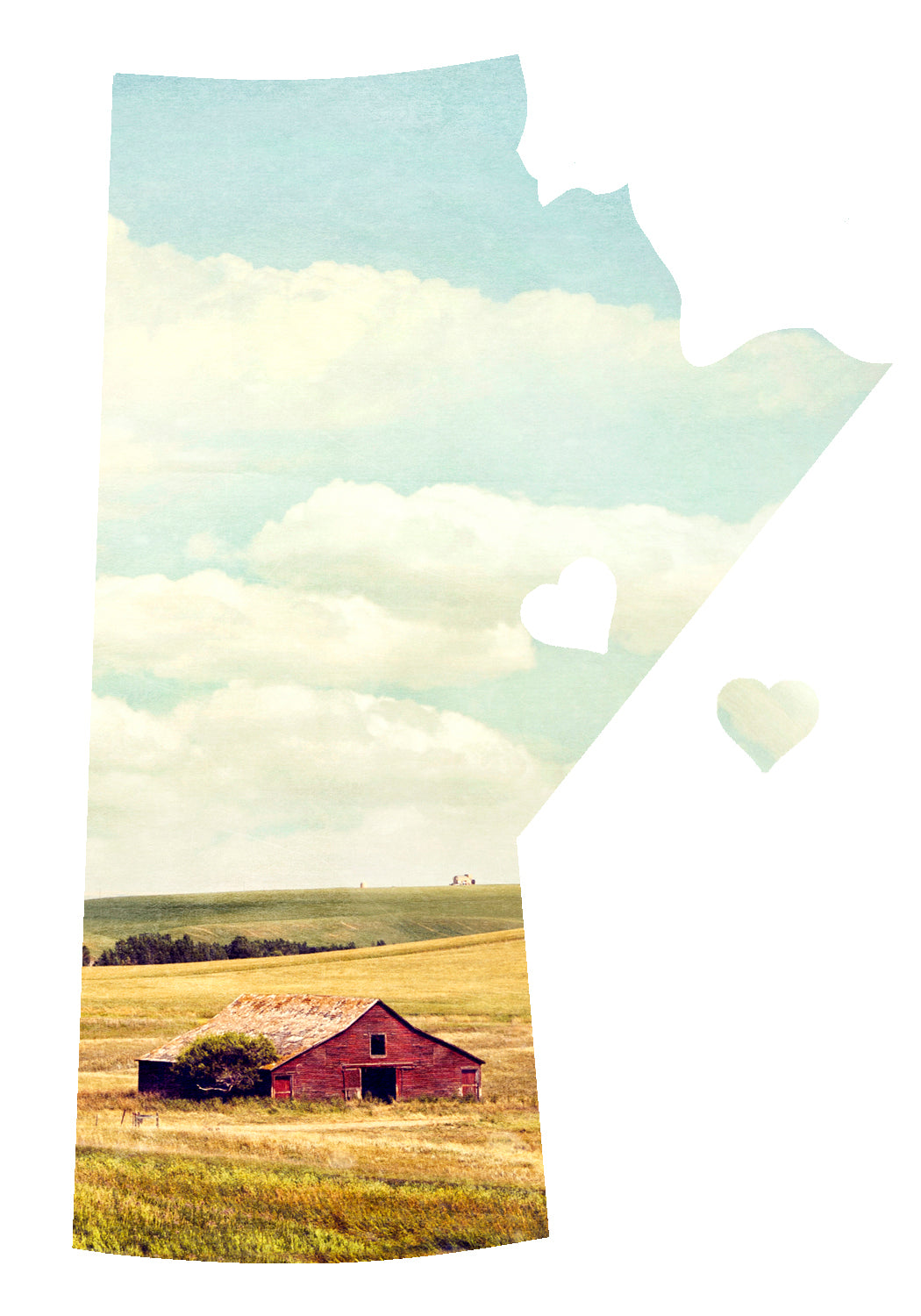Imán de amor de Manitoba<br> ¡Elige entre 6 estilos!