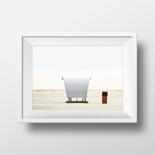 Colección mínima<br> Arenas Blancas Nuevo México<br> Impresión cromogénica de bellas artes