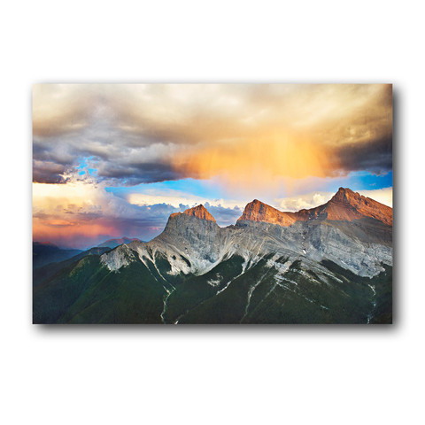 Three Sisters Mountains <br> Canmore Alta <br>Limited Edition Archival<br> Fine Art Chromogenic Print