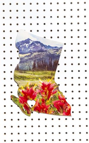 BC Landscape <br> Dreamy Wildflowers<br> Photo on Birch Wood Panel <br> SHIPS FREE