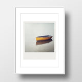 SALE<br>Metallic Polaroid Magnet <br>Lone Rowboat <br>