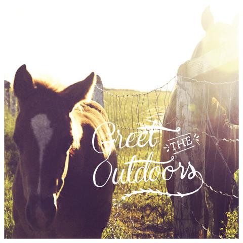4x4" Matte Postcard / Print <br>Greet the Outdoors!