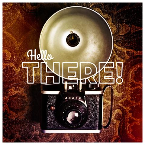 4x4" Matte Postcard / Print <br>Hello There!