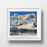 CLEARANCE Limited 6x7" Print <br> Kananaskis Lakes Alberta<br> Satin Finish