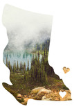 British Columbia Love Magnet <br>Online ONLY <br> Choose from 4 Styles!