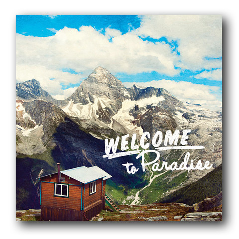 093 Discontinued Limited Print <br>Welcome to Paradise<br> Archival Fine Art Chromogenic Print