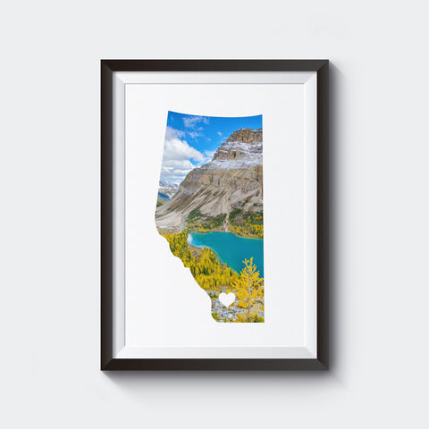 SALE <br> Alberta Province 2 Styles<br> Banff National Park<br> Photo on Birch Wood Panel<br>